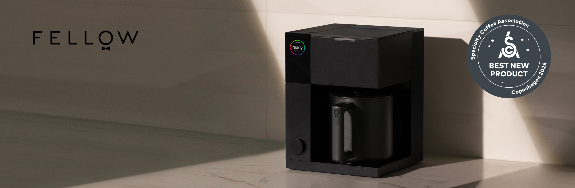 Fellow Aiden Ekspres do kawy przelewowy czarny - Precision Coffee